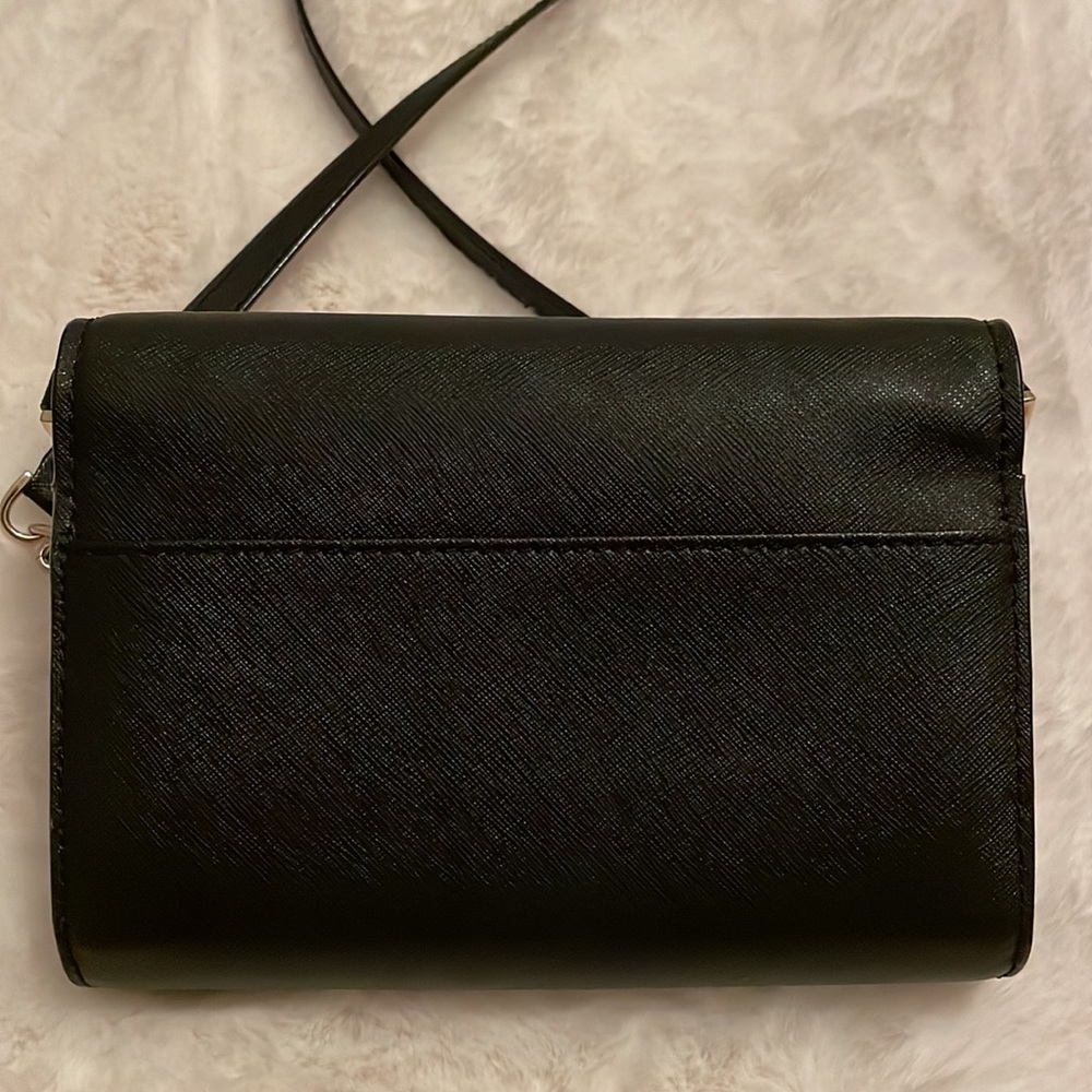 Kate Spade Black Staci Small Flap Crossbody - Picture 2 of 9
